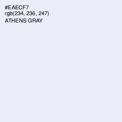 #EAECF7 - Athens Gray Color Image